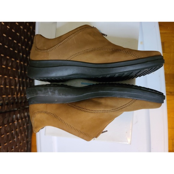 Earth Spirit Shoes Womens 9 Peni Slip On‎ Brown Leather Round Toe Low Comfort - Picture 7 of 11